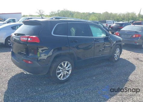 2017 Jeep Cherokee Limited 4X4 z USA, uszkodzony, nr VIN 1C4PJMDS7HW505198